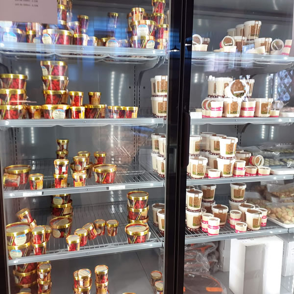 Nos glaces, entremets et desserts lactés