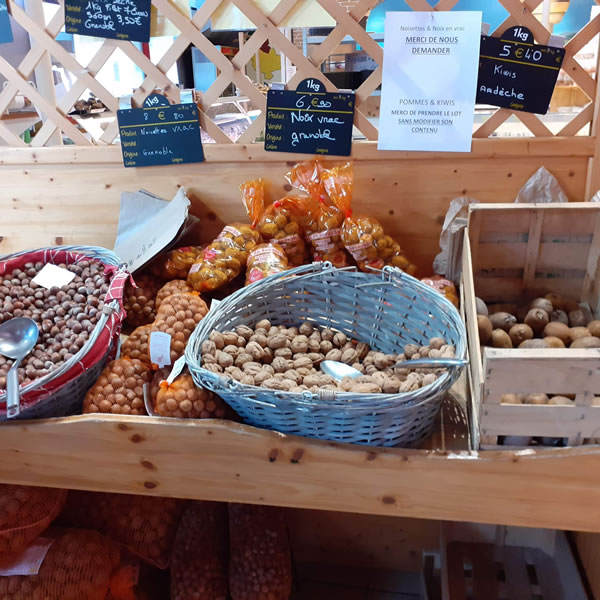 Nos noix et fruits secs